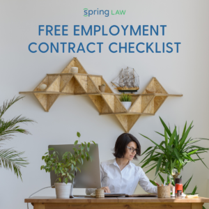 Free Employment Contract Checklist