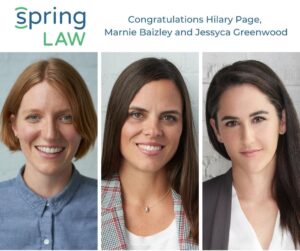 Three new Spring Law Partners